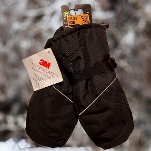 NEW Champion Men's Ski Gloves/Mittens, Waterproof & Windproof, Size M/L